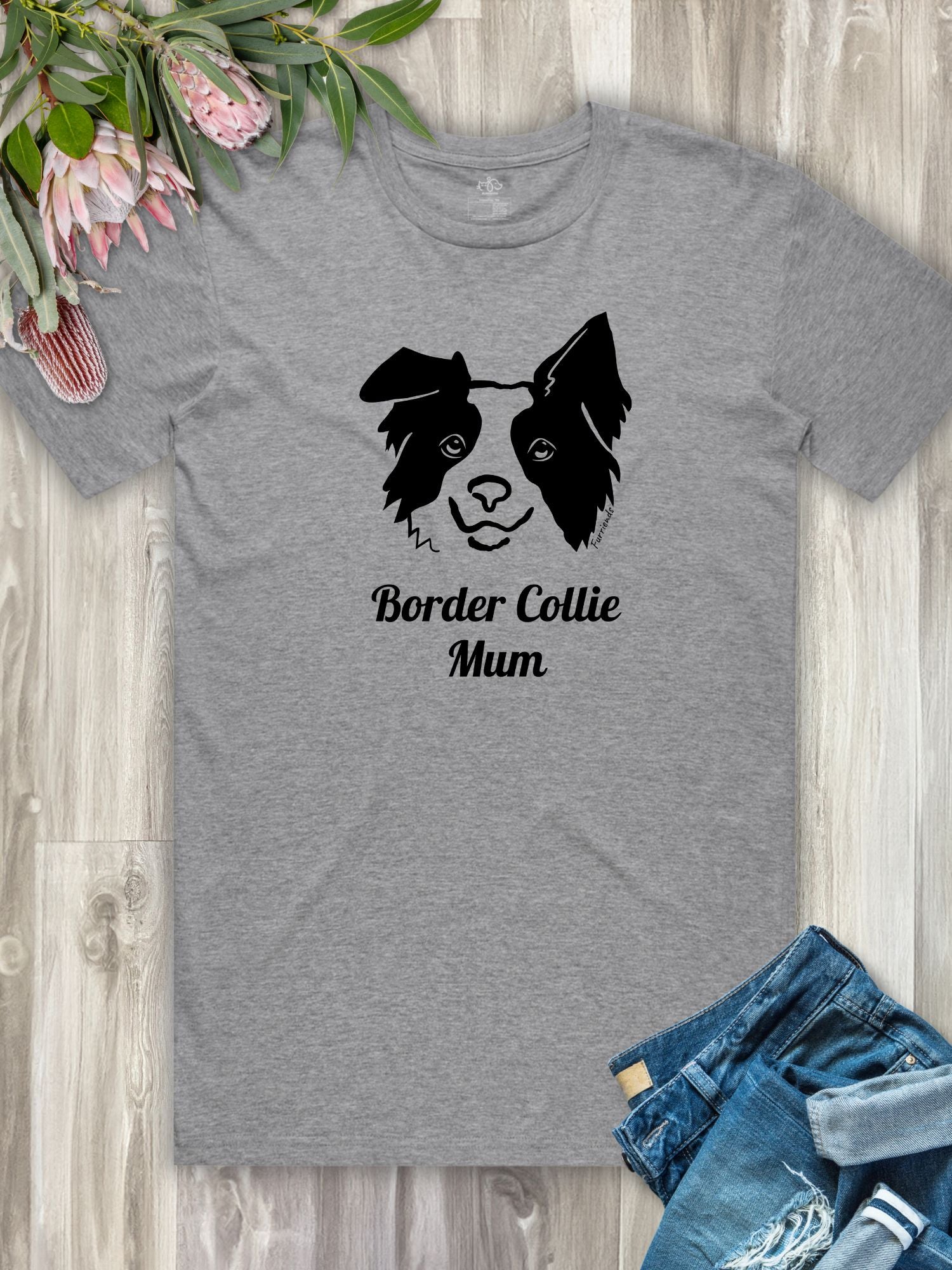 Border Collie Mum Regular Fit T-shirt