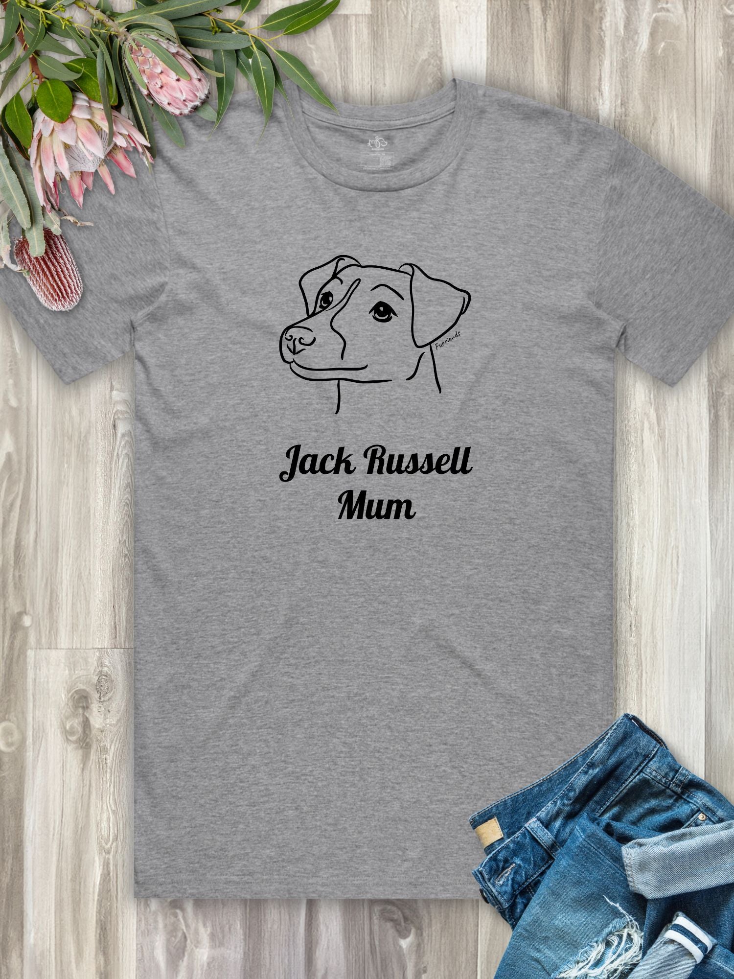 Jack Russell Terrier Mum (Smooth Coat) Regular Fit T-shirt