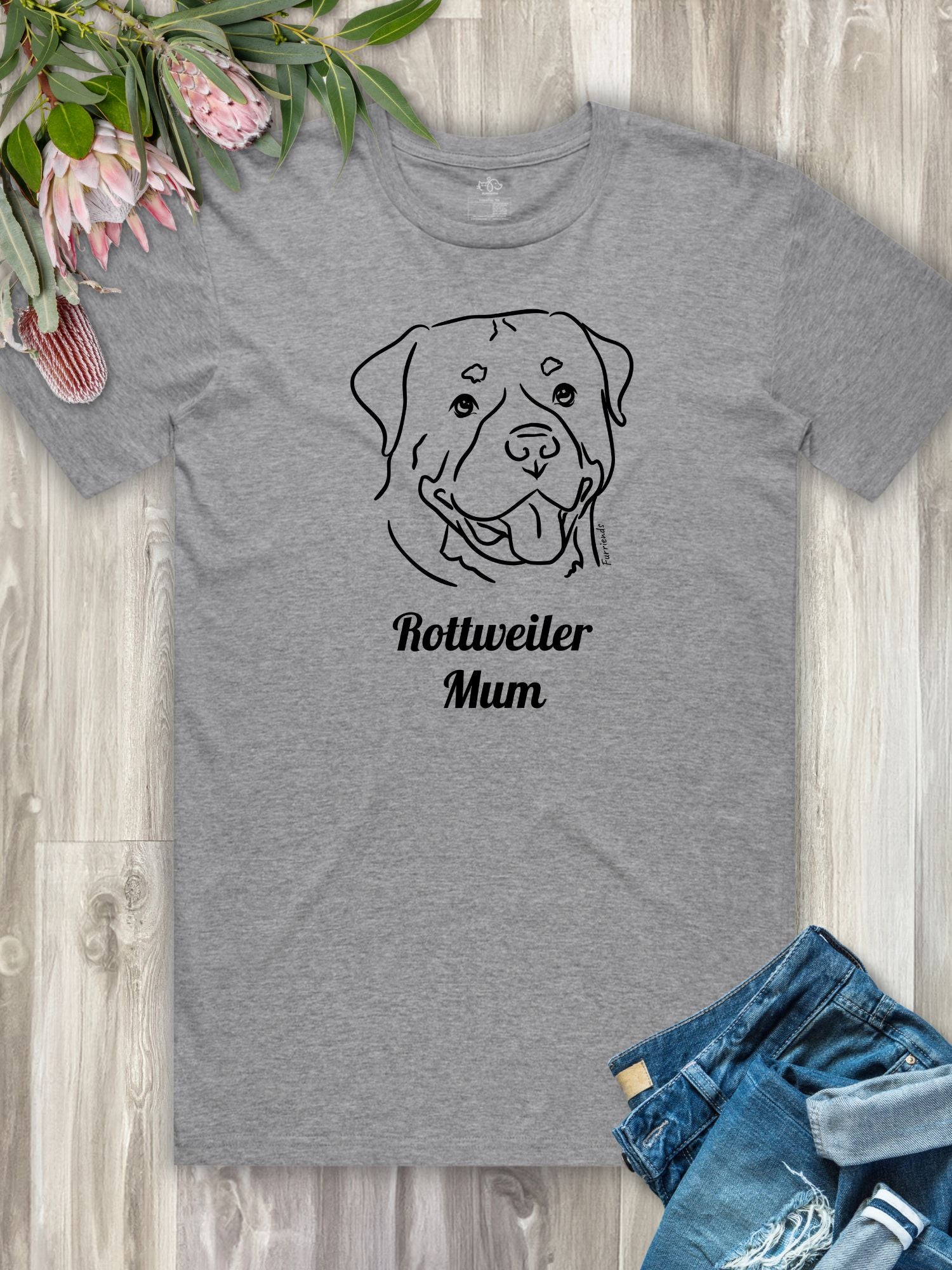 Rottweiler Mum Regular Fit T-shirt