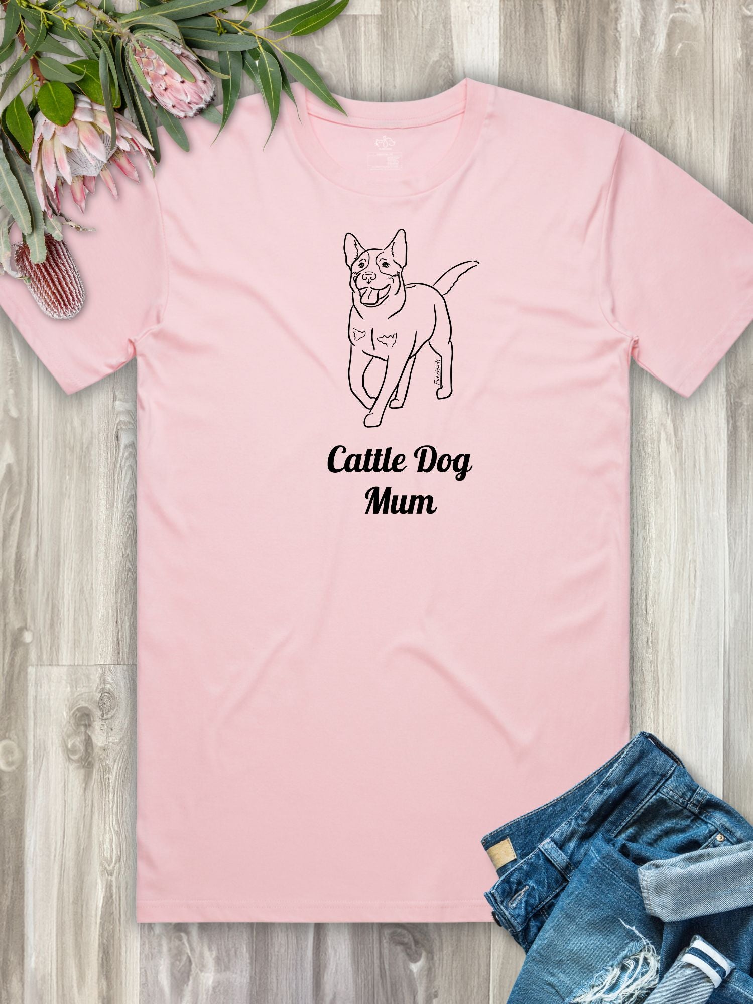 Australian Cattle Dog Mum Regular Fit T-shirt