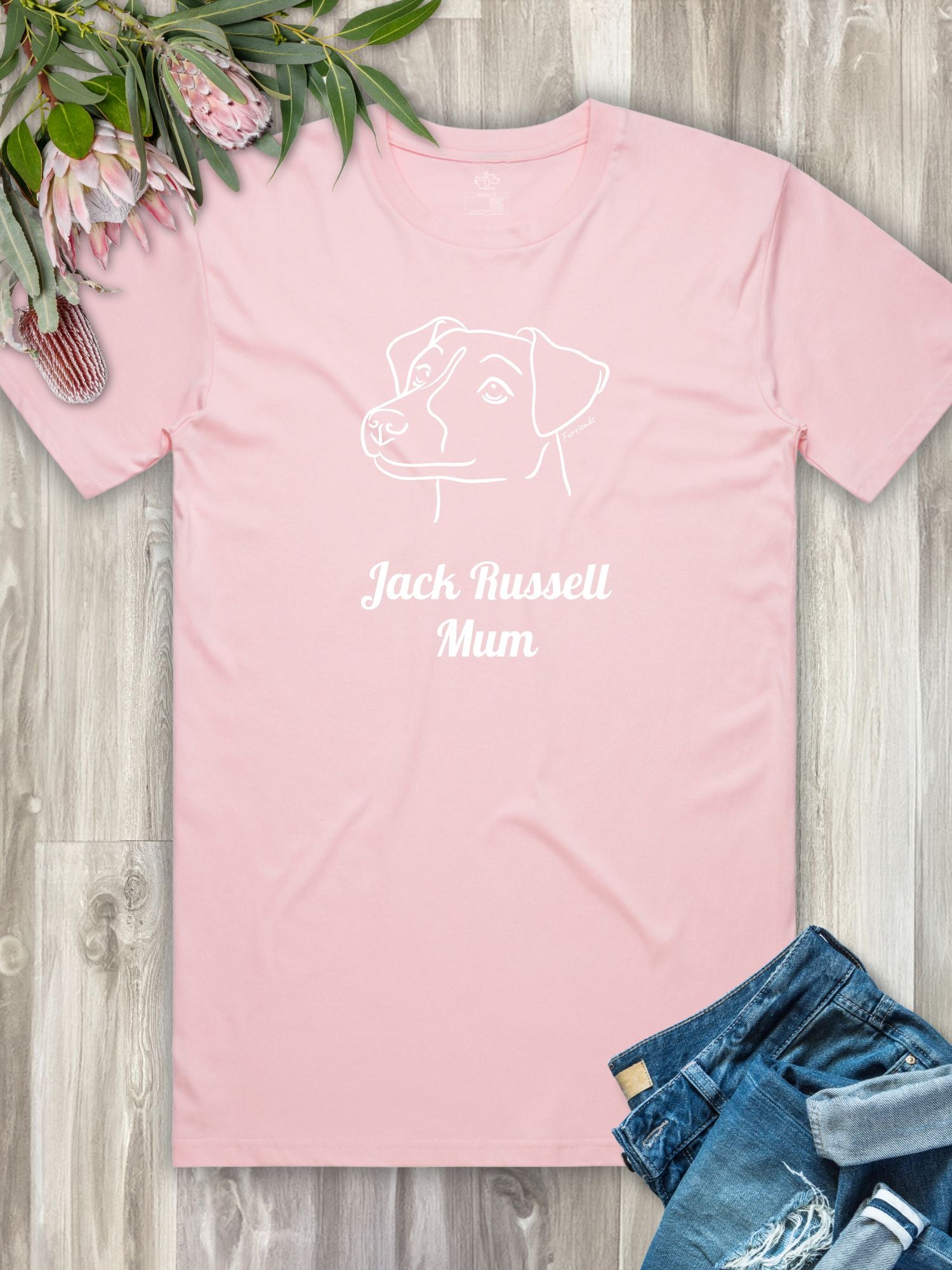 Jack Russell Terrier Mum (Smooth Coat) Regular Fit T-shirt