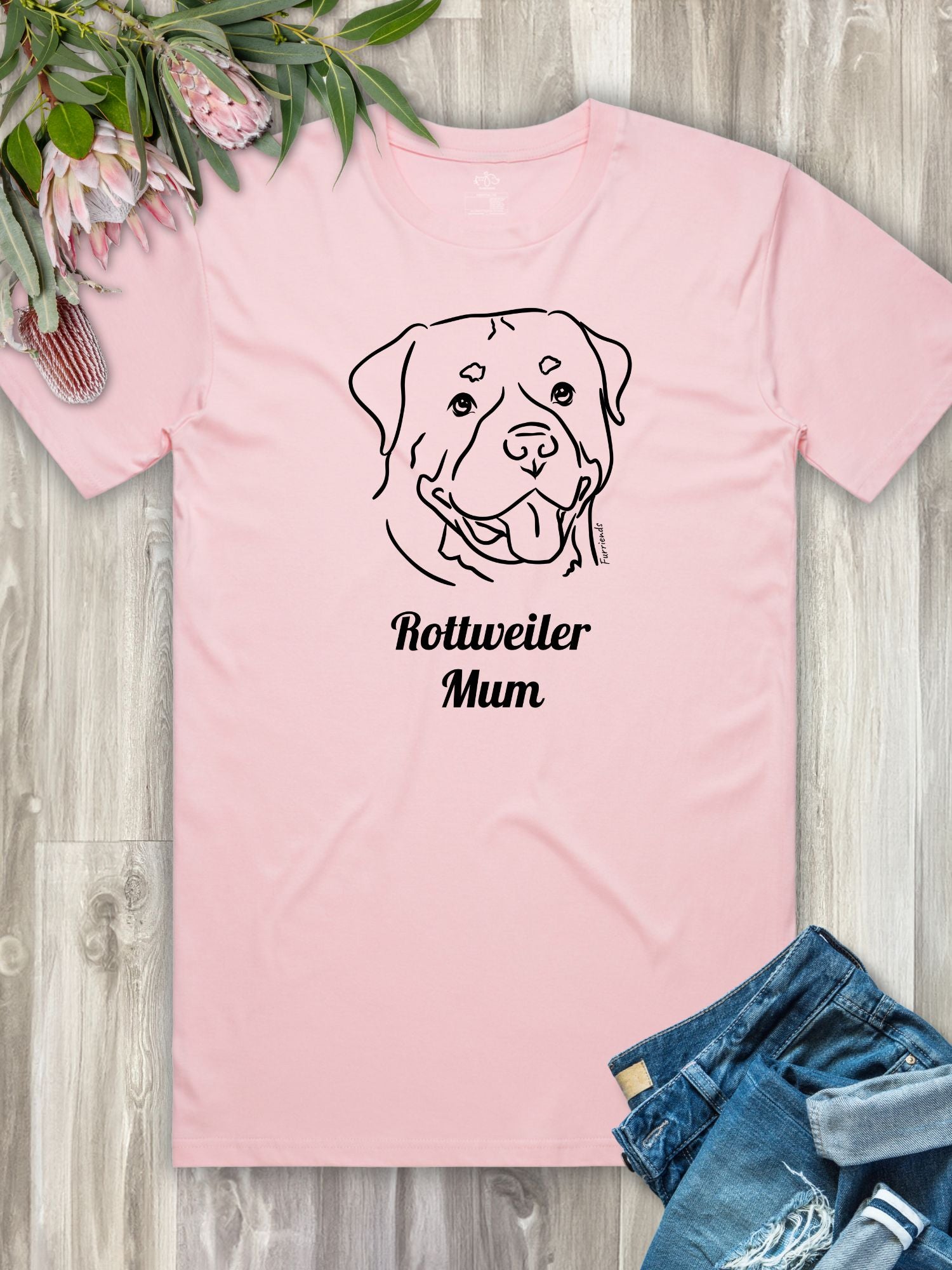 Rottweiler Mum Regular Fit T-shirt