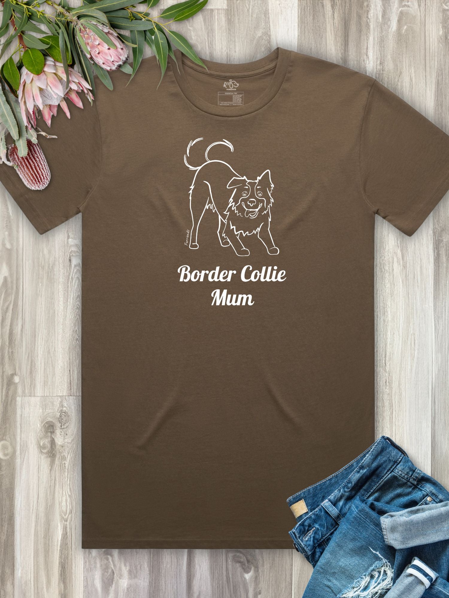 Border Collie Mum Regular Fit T-shirt