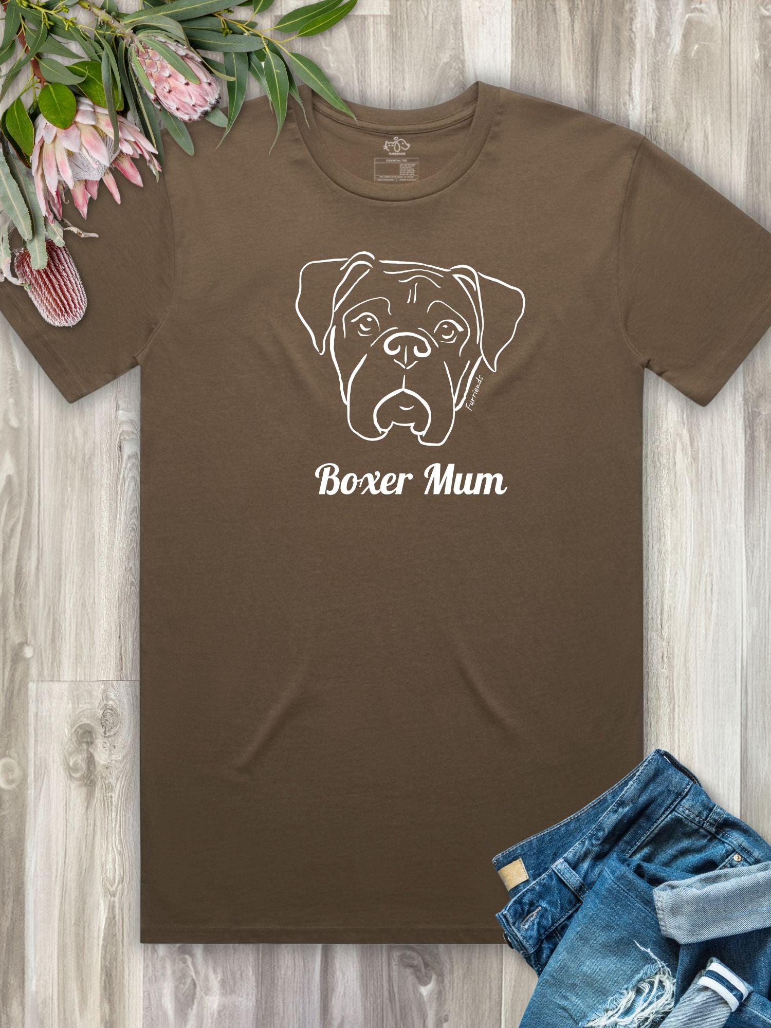 Boxer Mum Regular Fit T-shirt