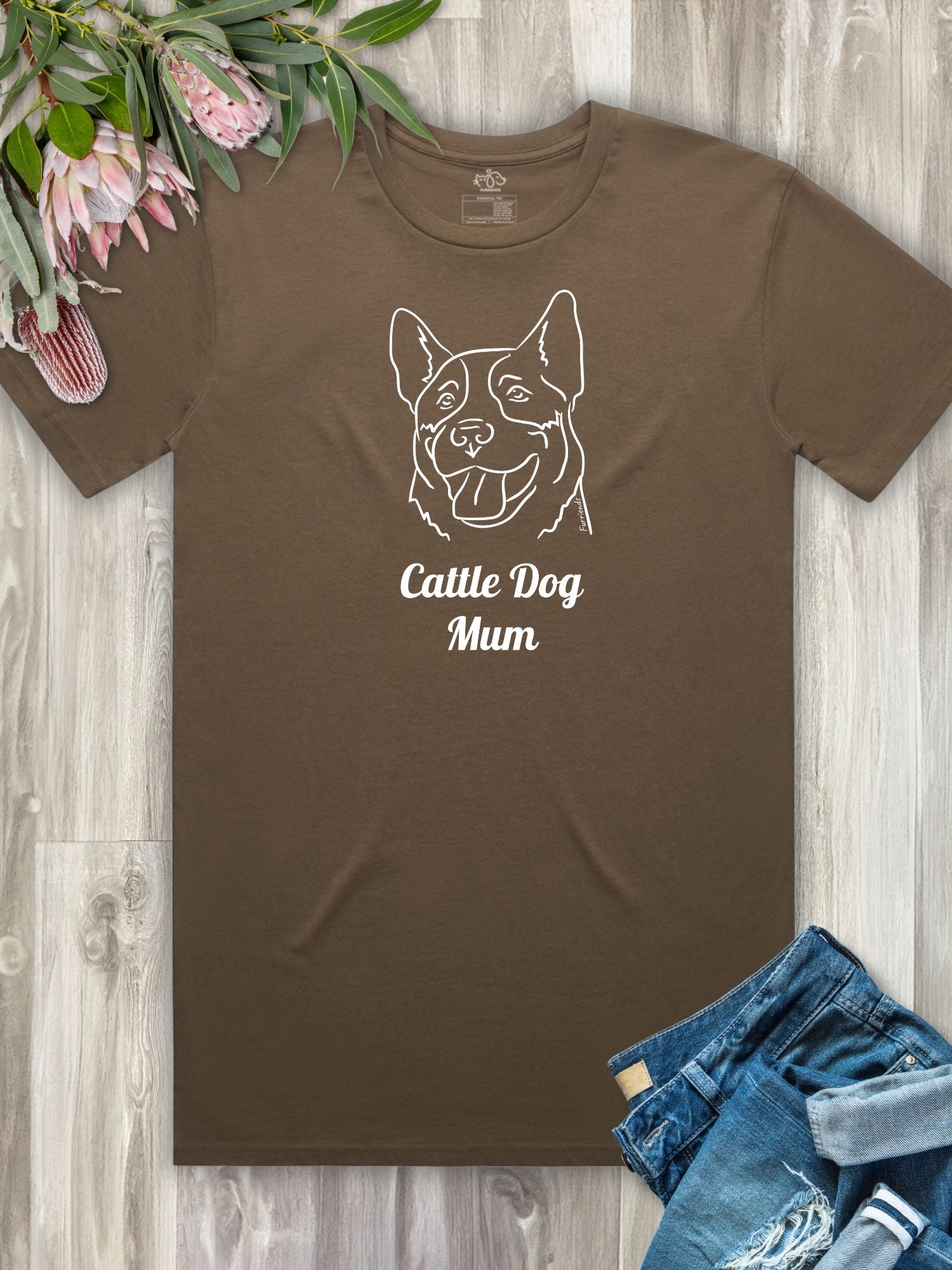 Australian Cattle Dog Mum Regular Fit T-shirt