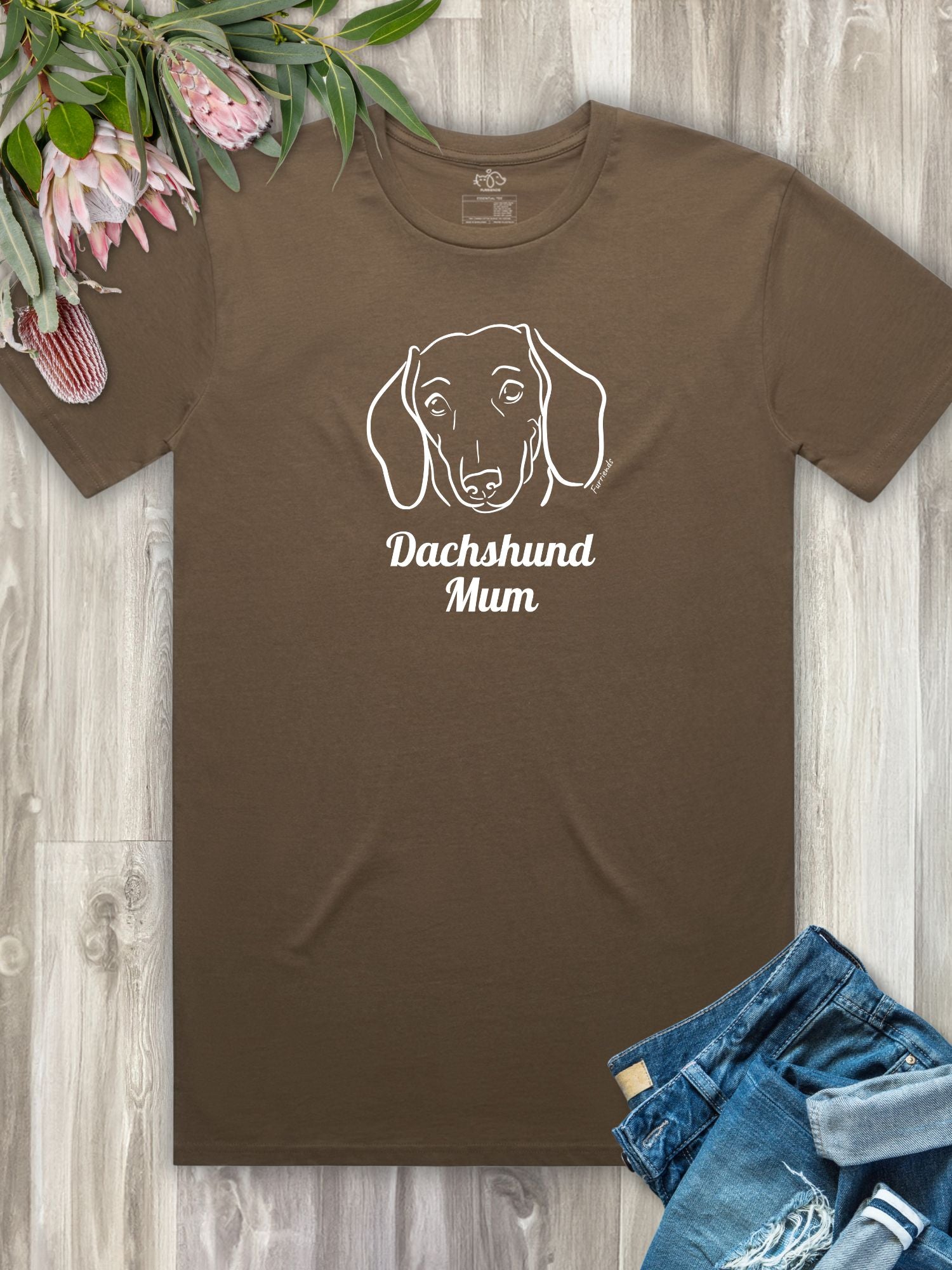 Dachshund Mum Regular Fit T-shirt