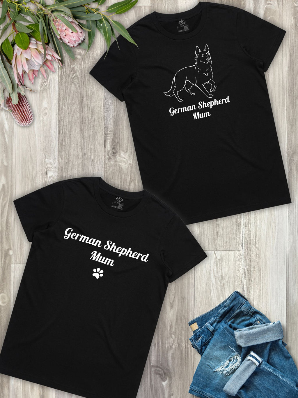 German Shepherd Mum Regular Fit T-shirt