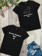 German Shepherd Mum Regular Fit T-shirt