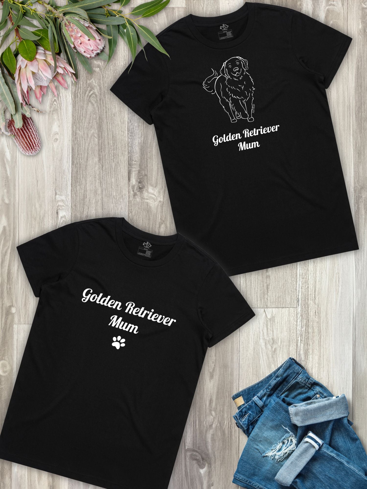 Golden Retriever Mum Regular Fit T-shirt