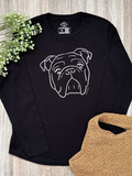 British Bulldog Olivia Women's Long Sleeve T-Shirt