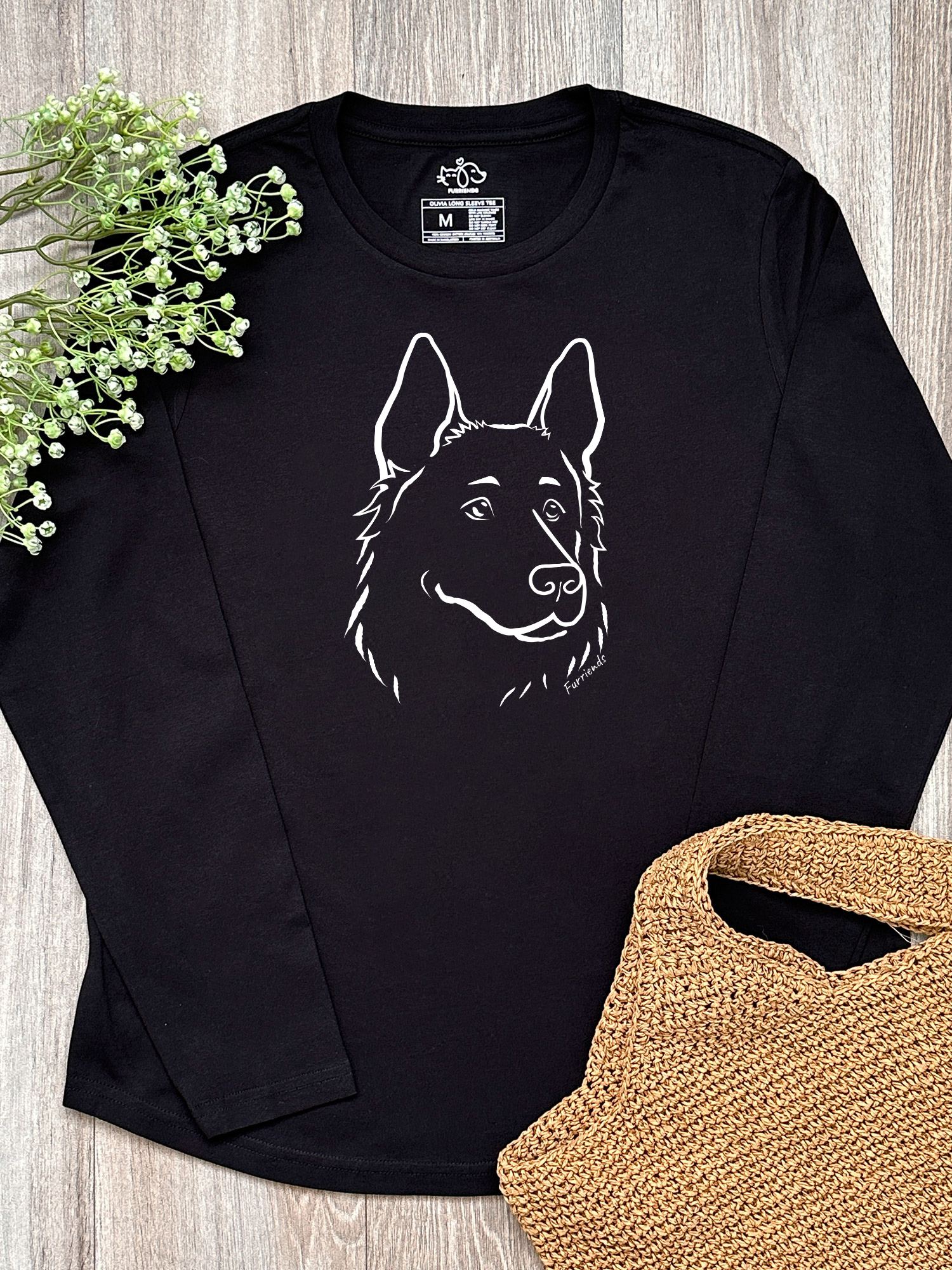 German Shepherd Olivia Women's Long Sleeve T-Shirt