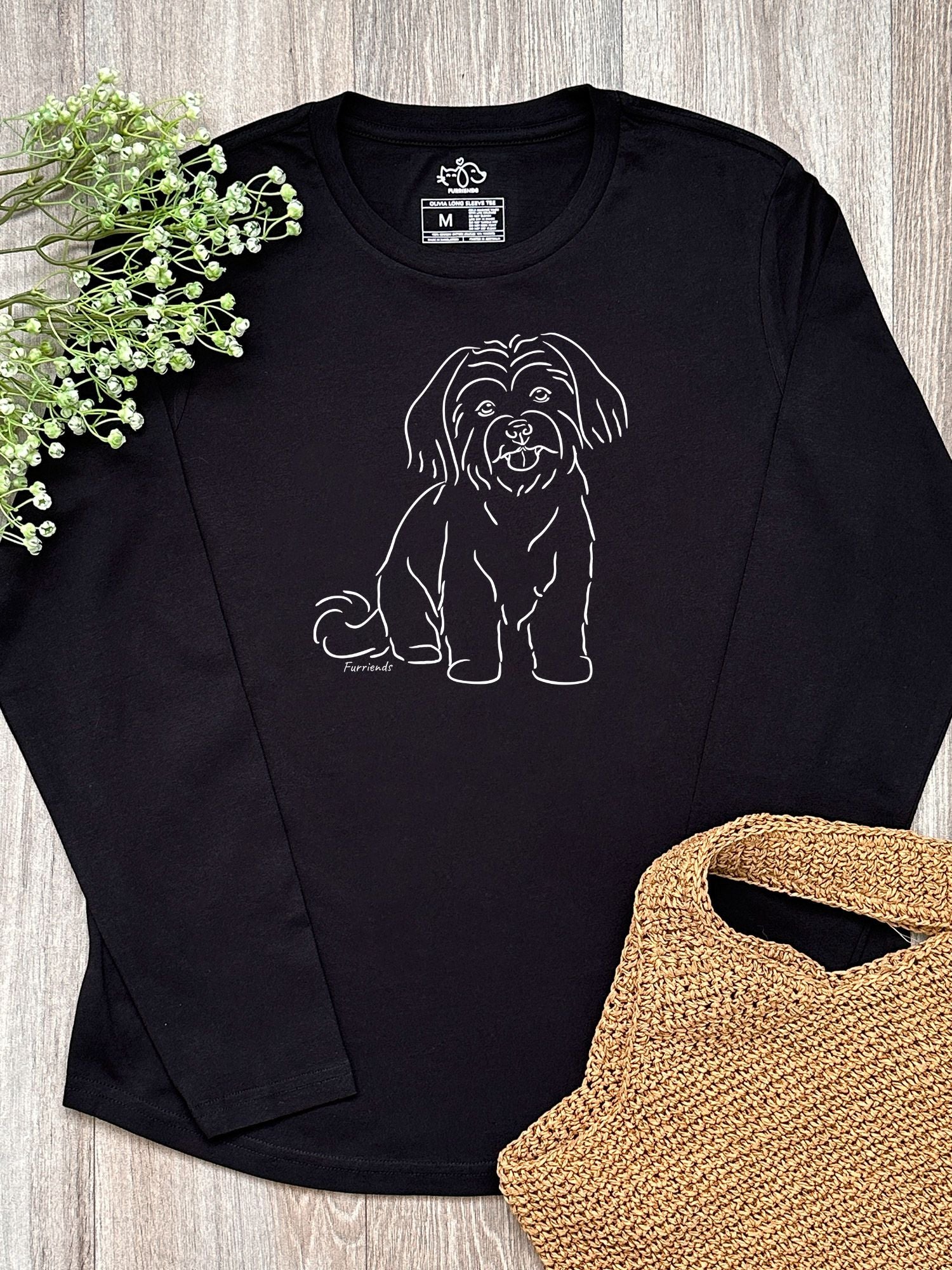 Maltese Terrier Olivia Women's Long Sleeve T-Shirt