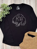 Poodle Olivia Women's Long Sleeve T-Shirt