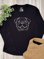 Pug Olivia Women's Long Sleeve T-Shirt