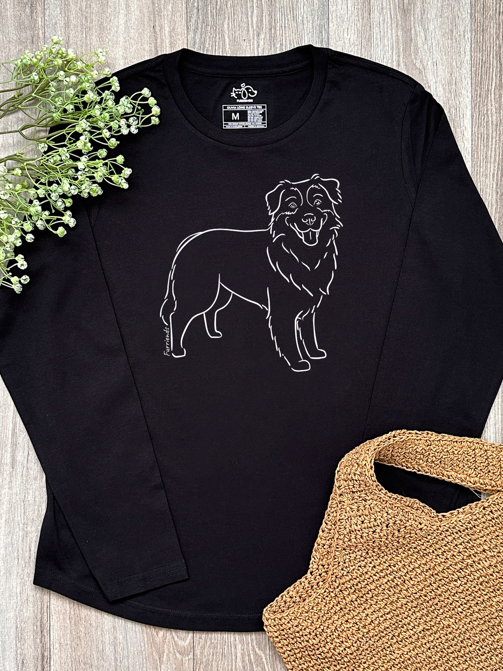 Australian Shepherd Olivia Women's Long Sleeve T-Shirt