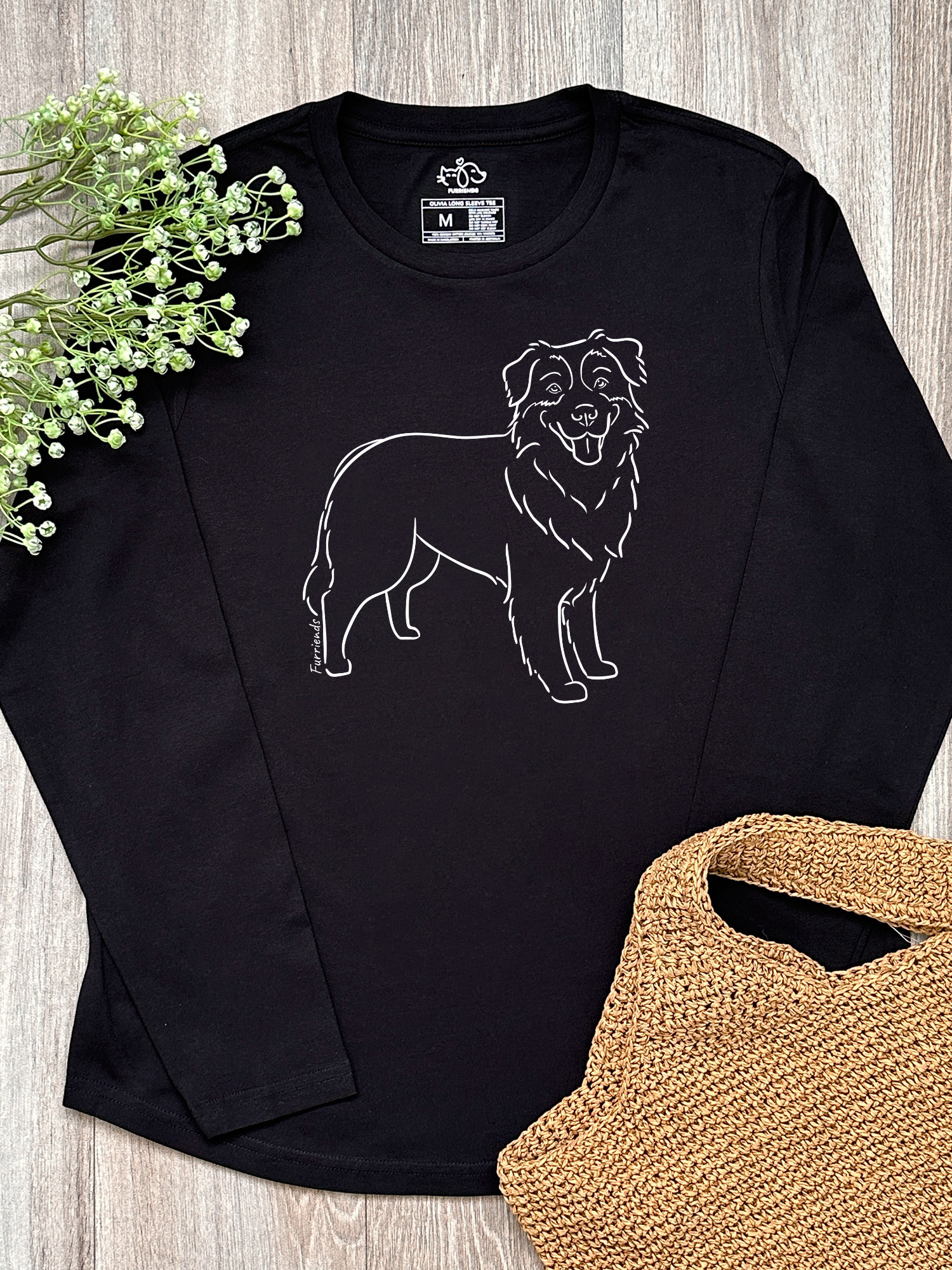 Australian Shepherd Olivia Women's Long Sleeve T-Shirt
