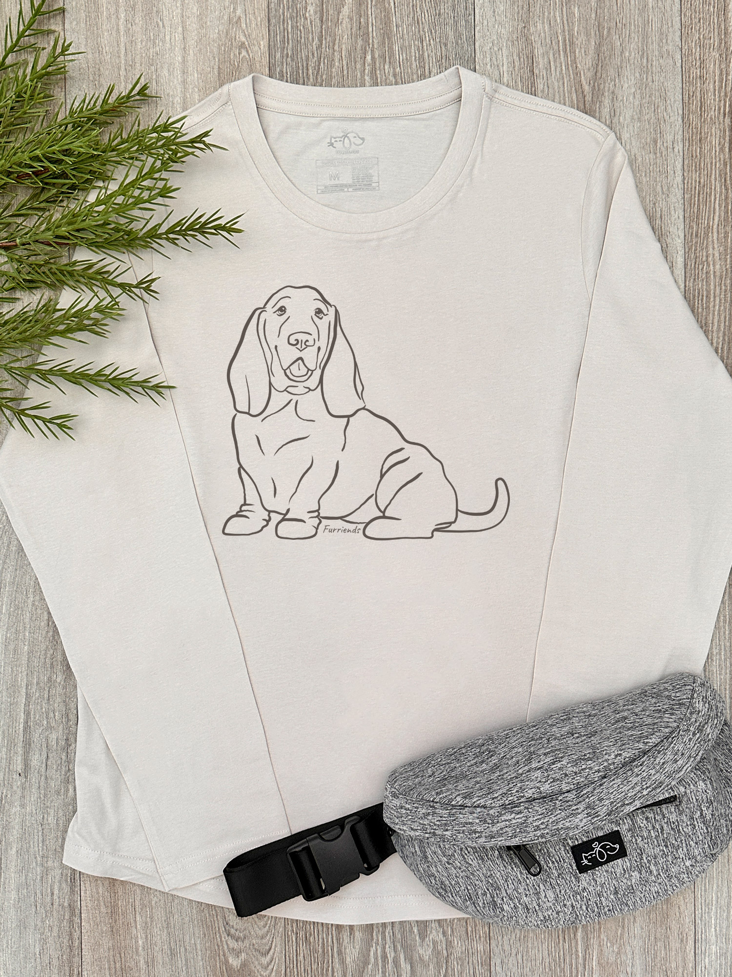 Basset Hound Olivia Women's Long Sleeve T-Shirt