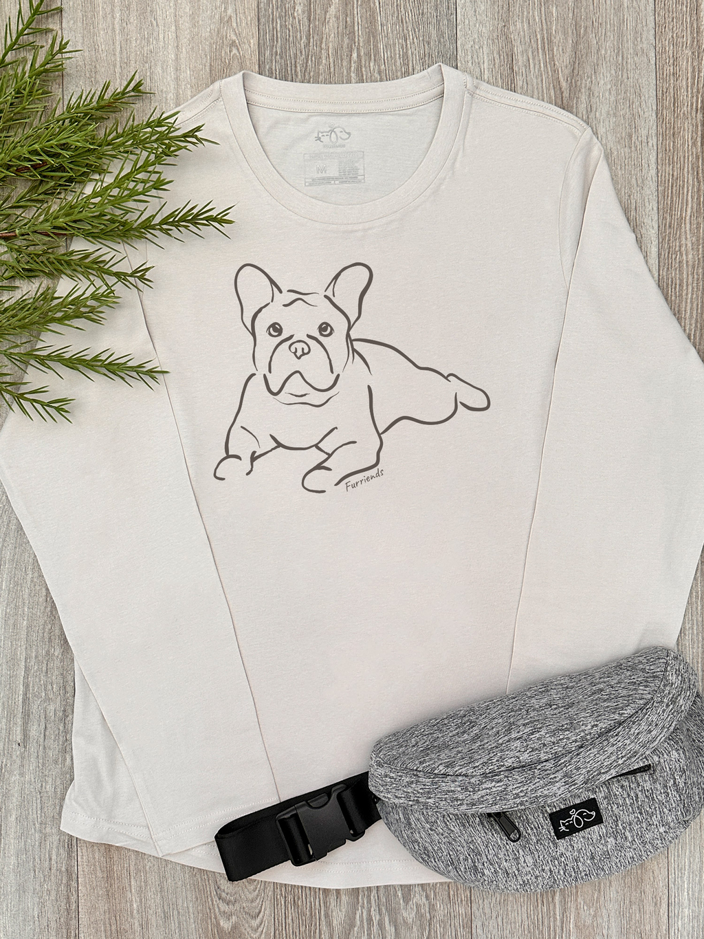 French Bulldog Olivia Women's Long Sleeve T-Shirt