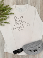 French Bulldog Olivia Women's Long Sleeve T-Shirt