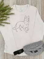 German Shepherd Olivia Women's Long Sleeve T-Shirt