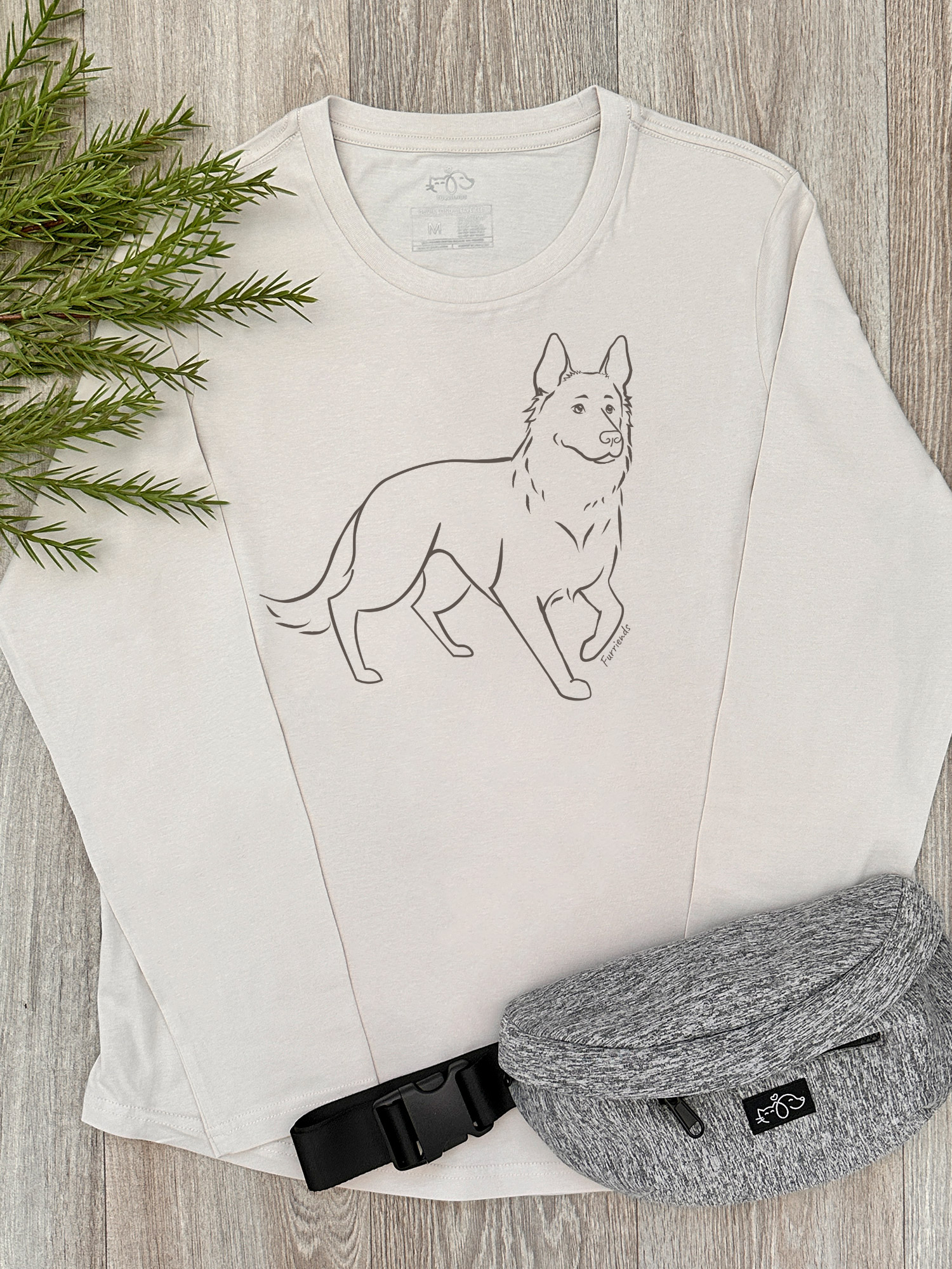 German Shepherd Olivia Women's Long Sleeve T-Shirt