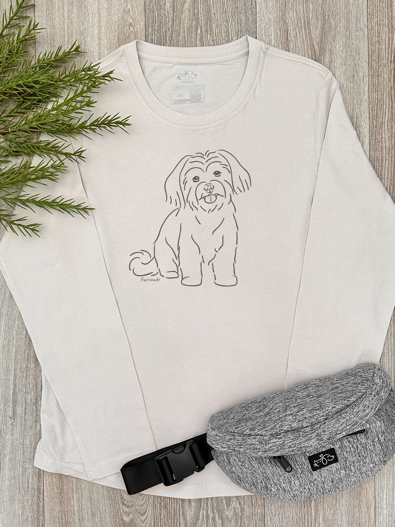 Maltese Terrier Olivia Women's Long Sleeve T-Shirt