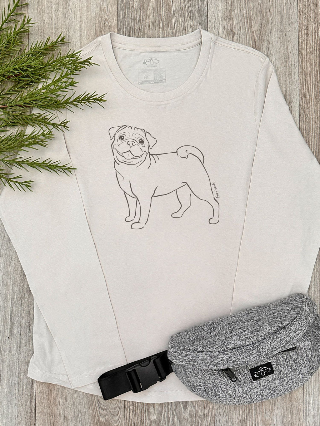 Pug Olivia Women's Long Sleeve T-Shirt