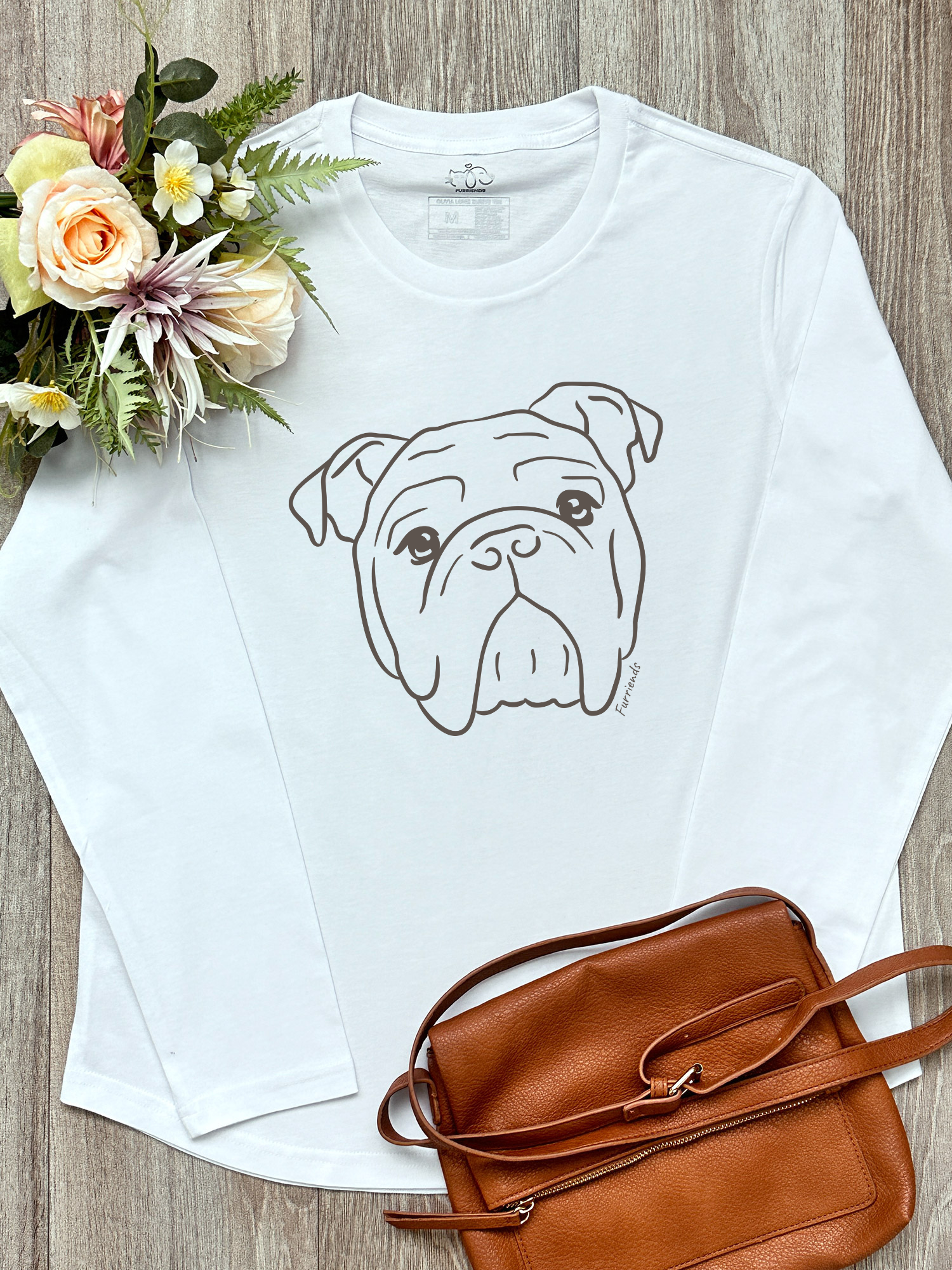 British Bulldog Olivia Women's Long Sleeve T-Shirt