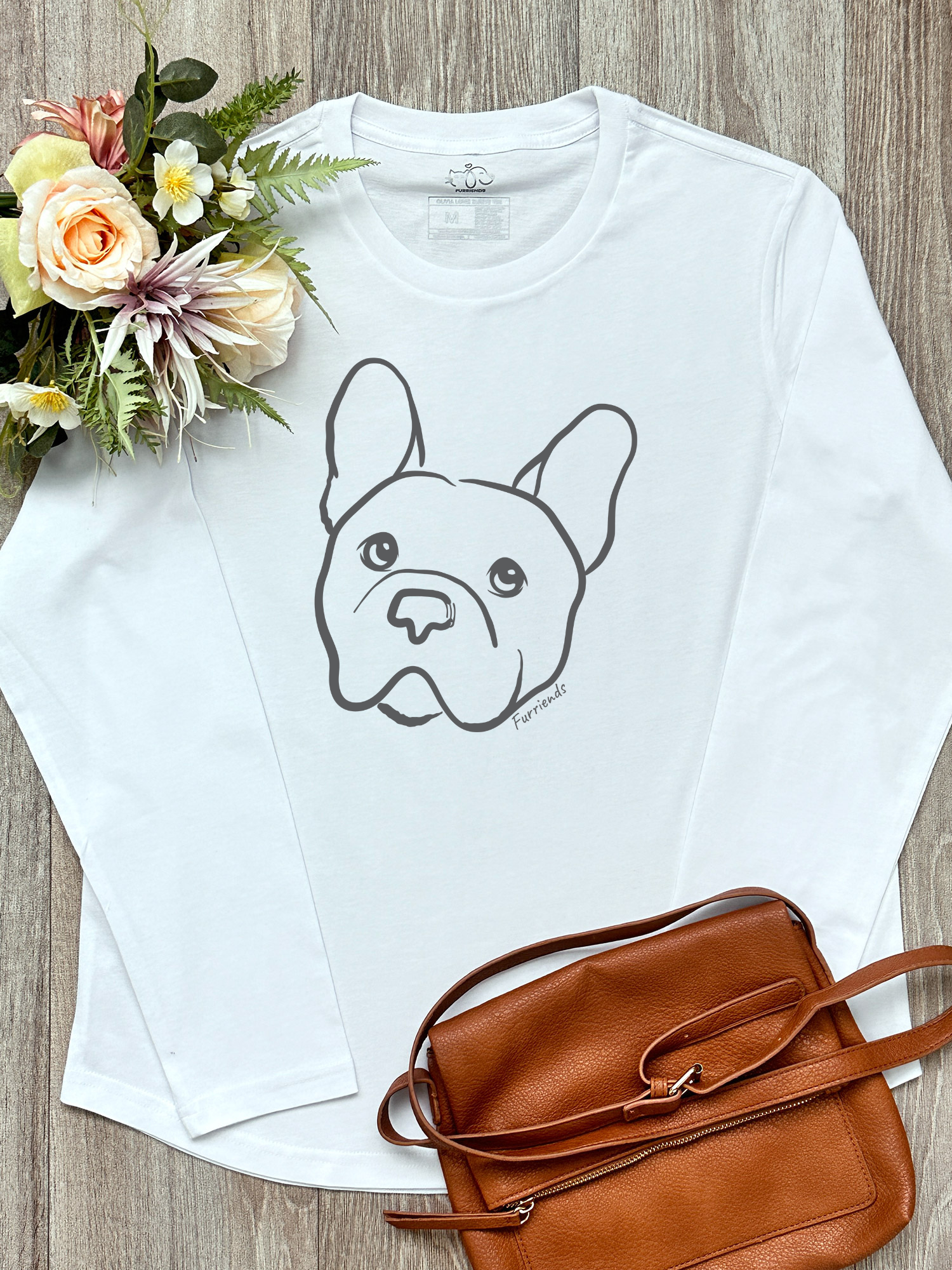 French Bulldog Olivia Women's Long Sleeve T-Shirt