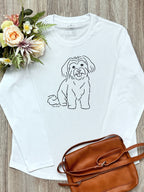 Maltese Terrier Olivia Women's Long Sleeve T-Shirt