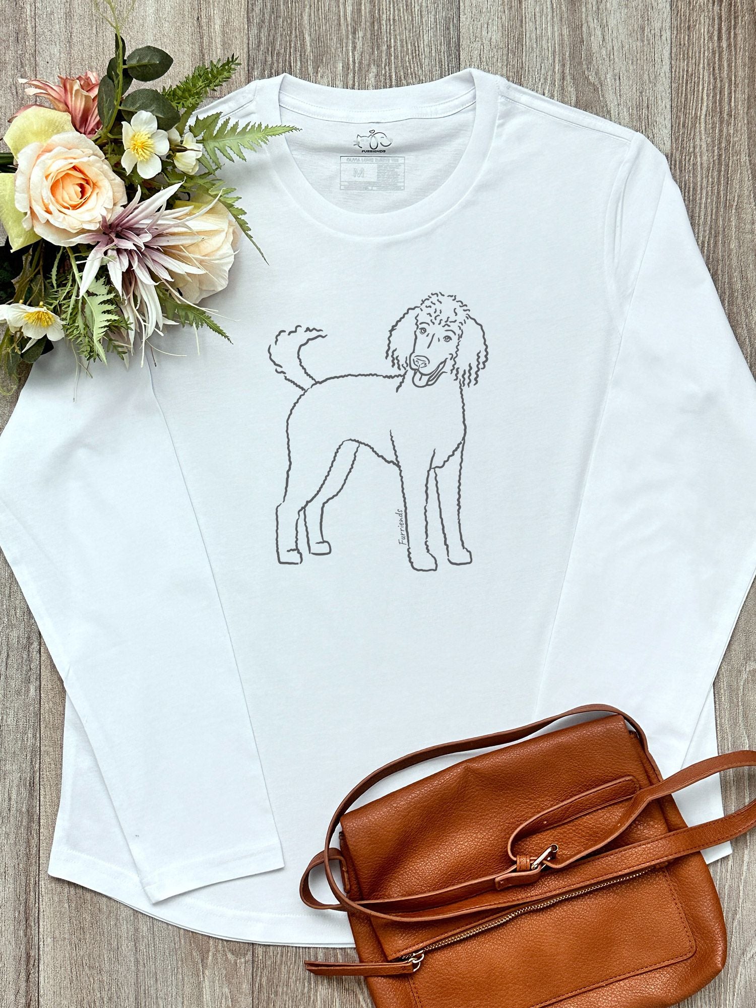 Poodle Olivia Women's Long Sleeve T-Shirt