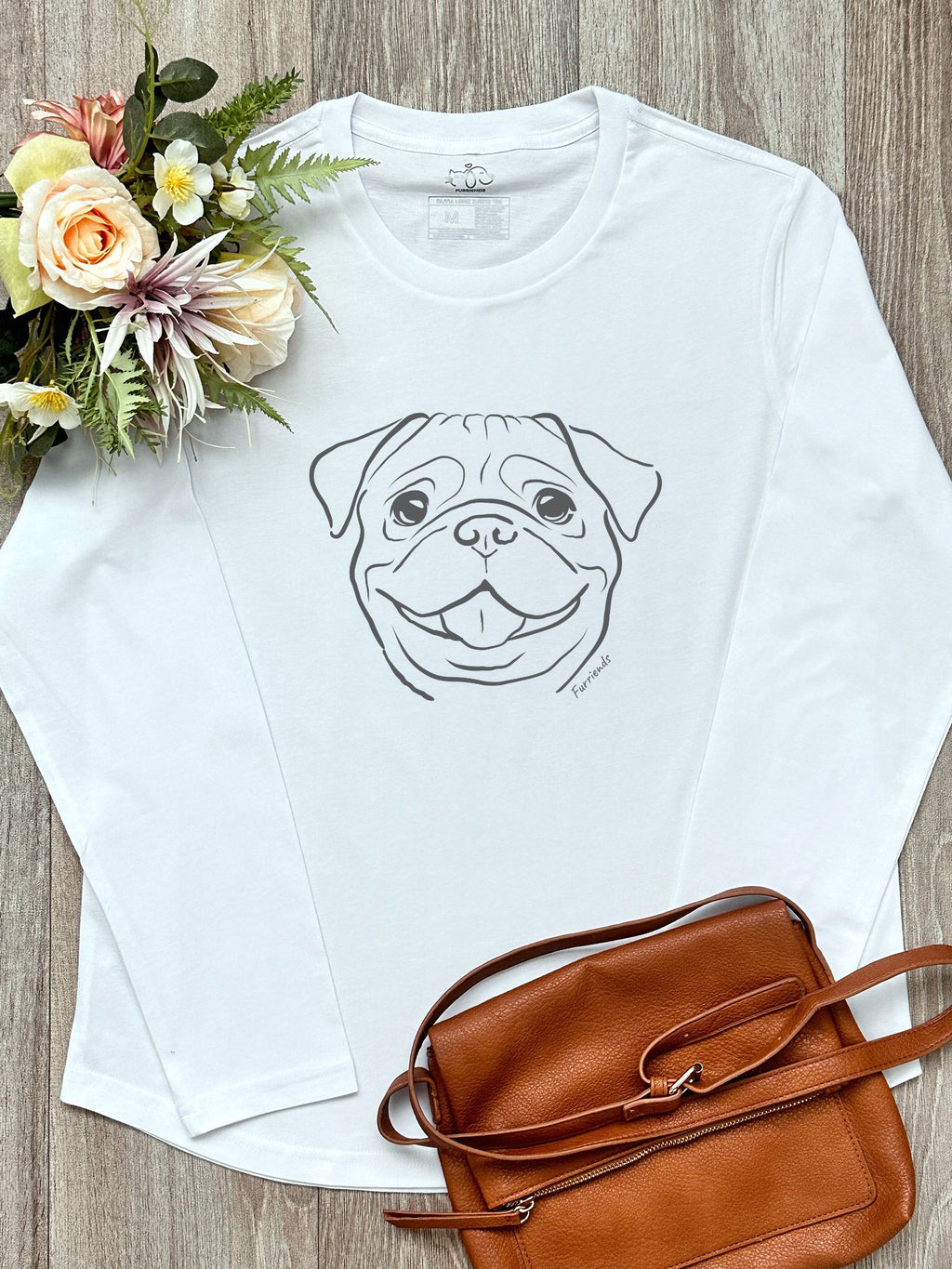 Pug Olivia Women's Long Sleeve T-Shirt