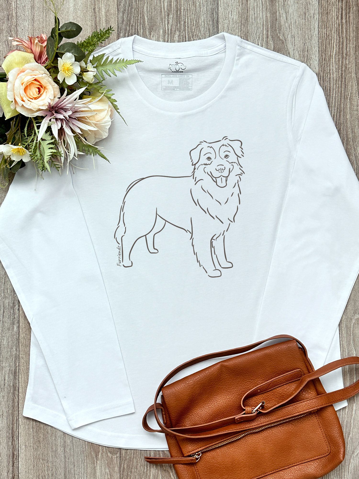 Australian Shepherd Olivia Women's Long Sleeve T-Shirt