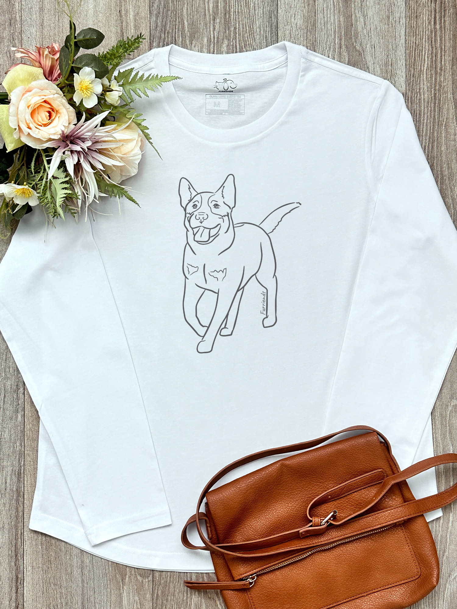 Australian Cattle Dog Olivia Women's Long Sleeve T-Shirt