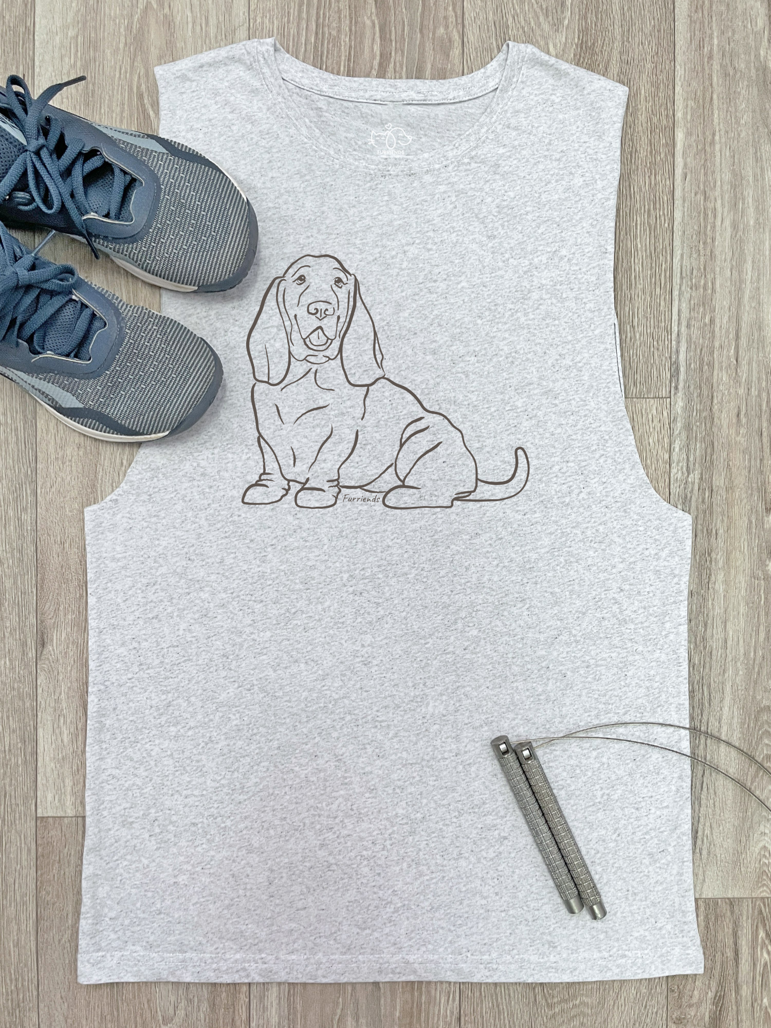 Basset Hound Tank Top