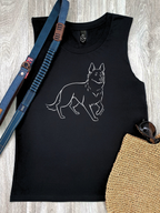 German Shepherd Tank Top