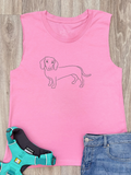 Dachshund Tank Top