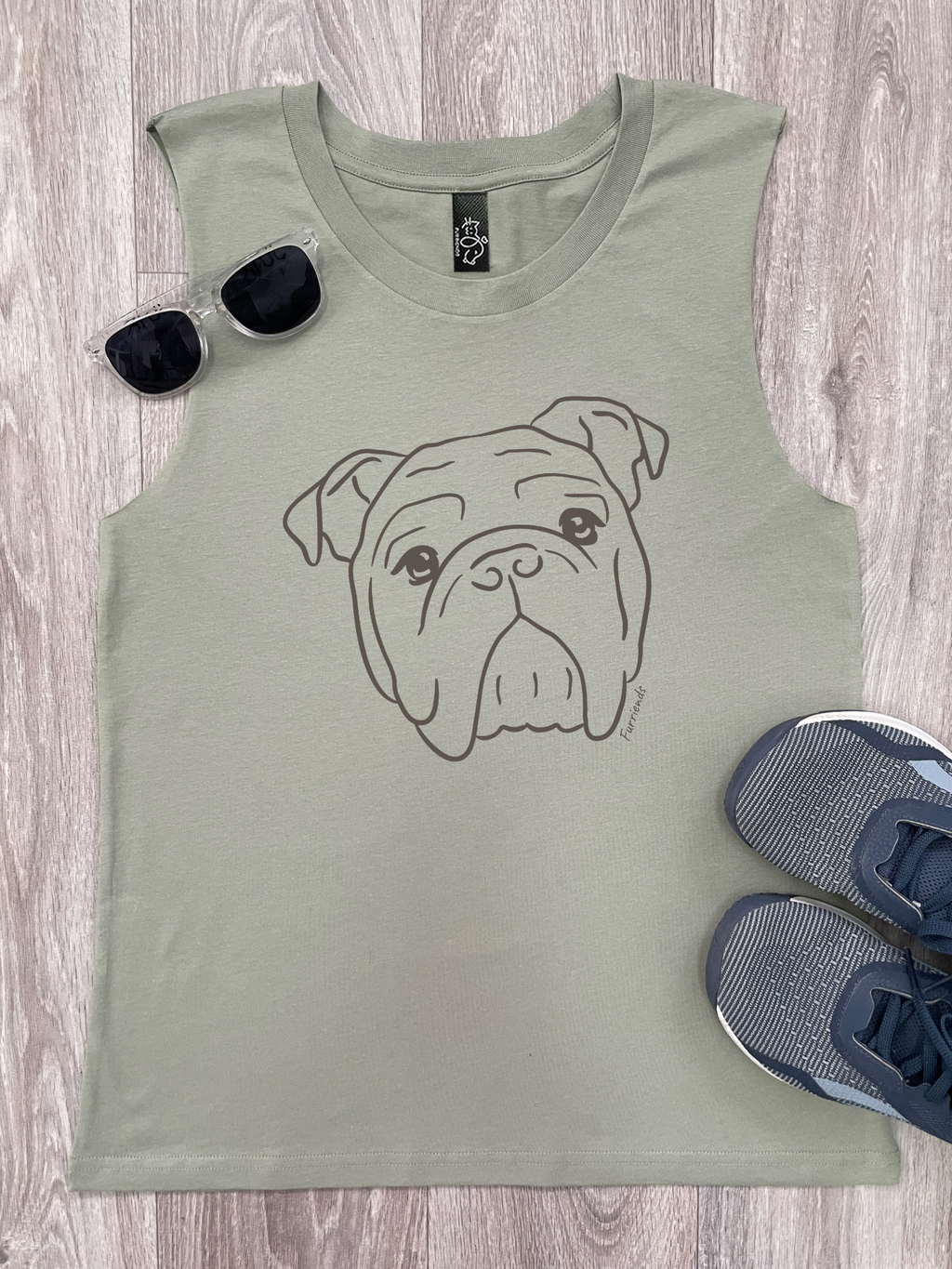 British Bulldog Tank Top