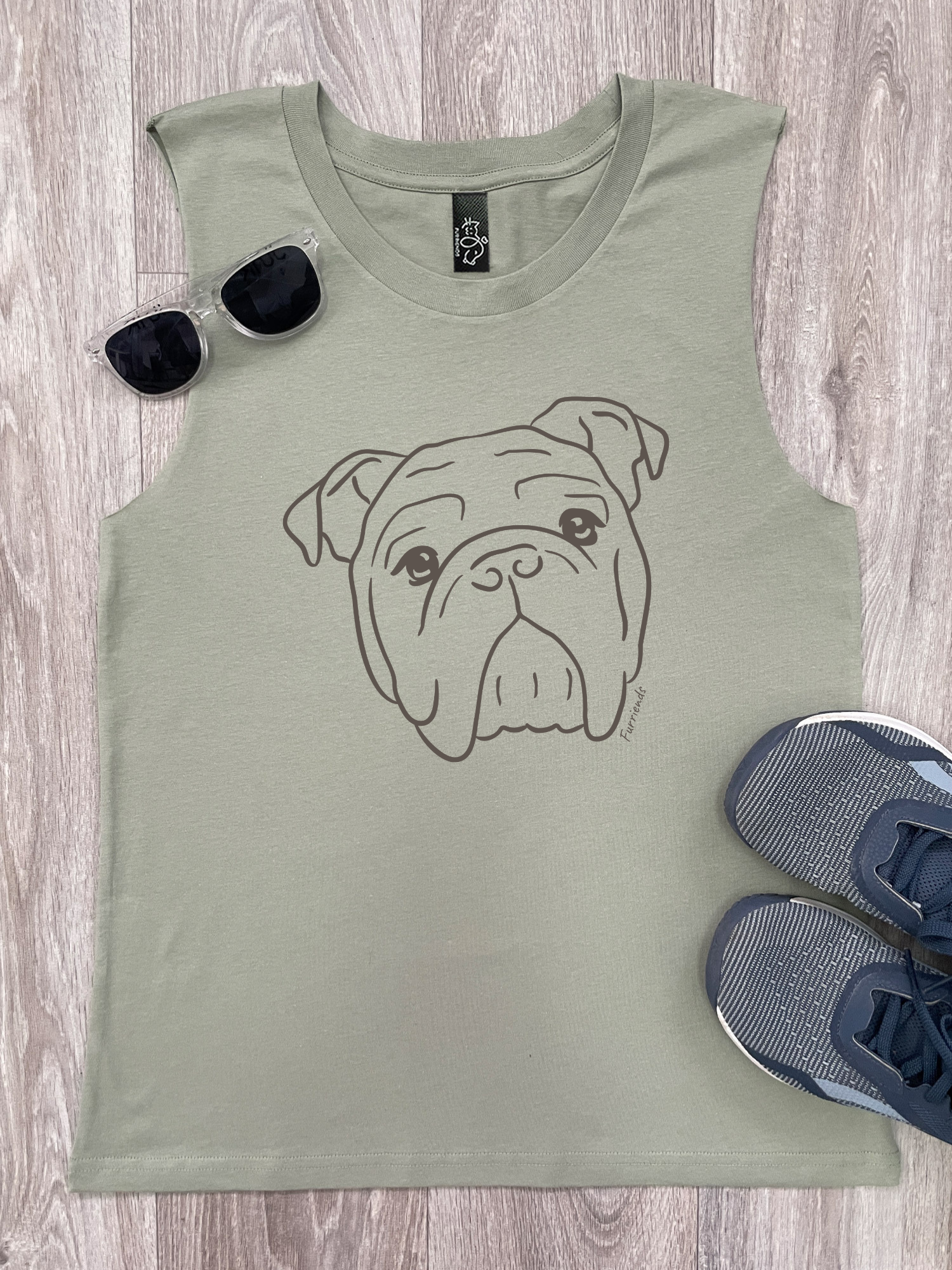 British Bulldog Tank Top