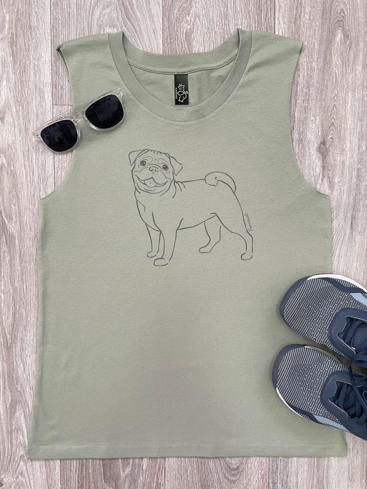 Pug Tank Top