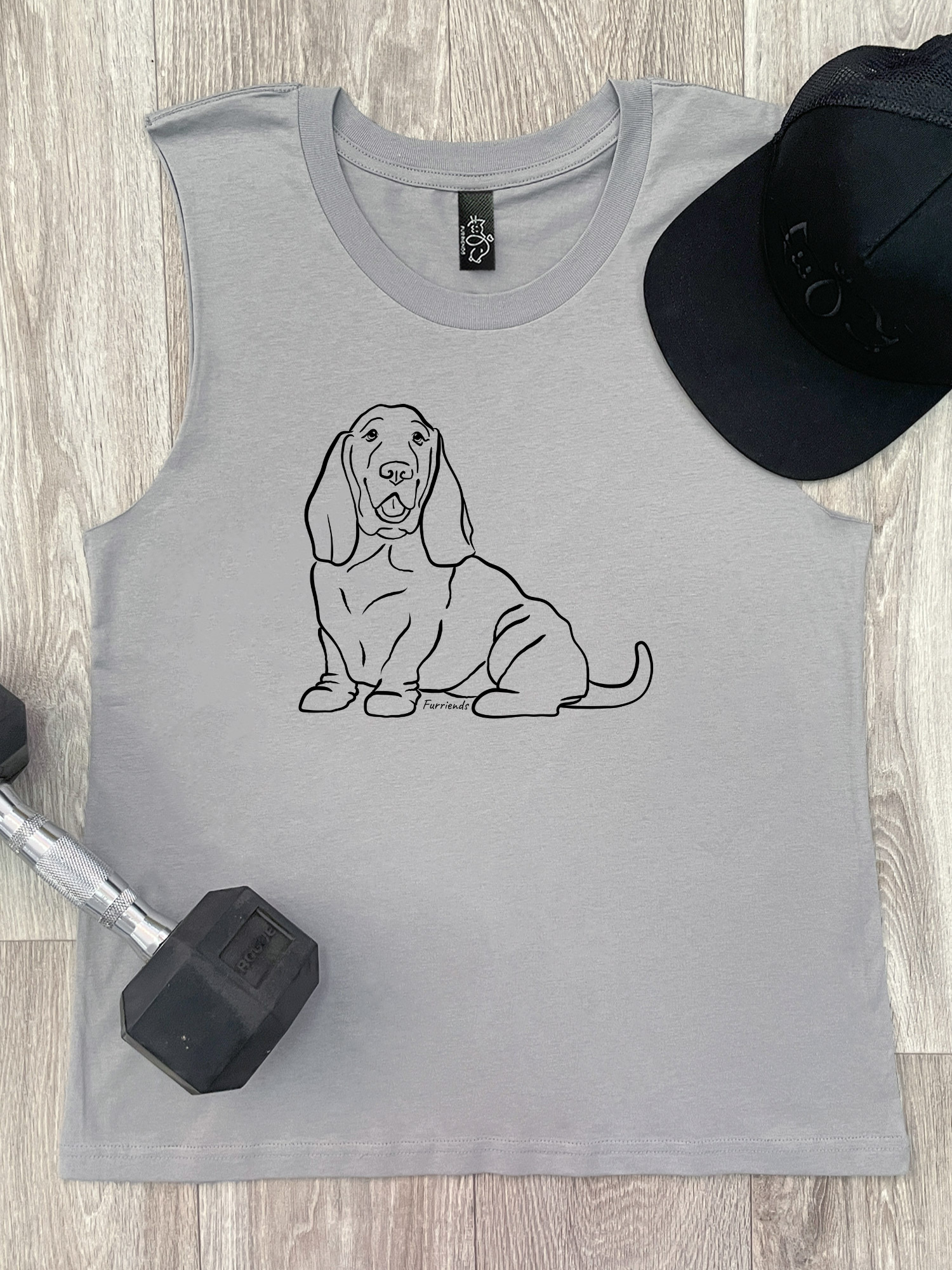 Basset Hound Tank Top
