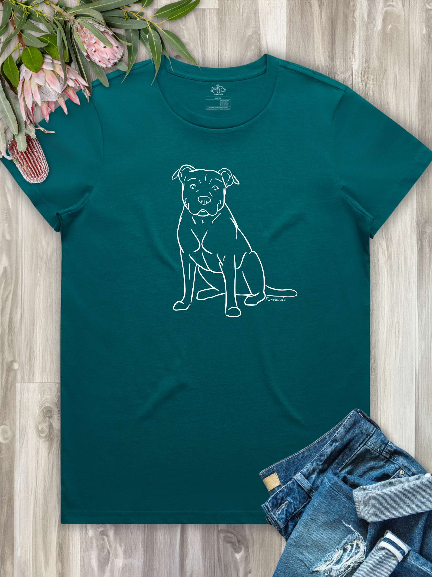 American Staffordshire Terrier Regular Fit T-shirt