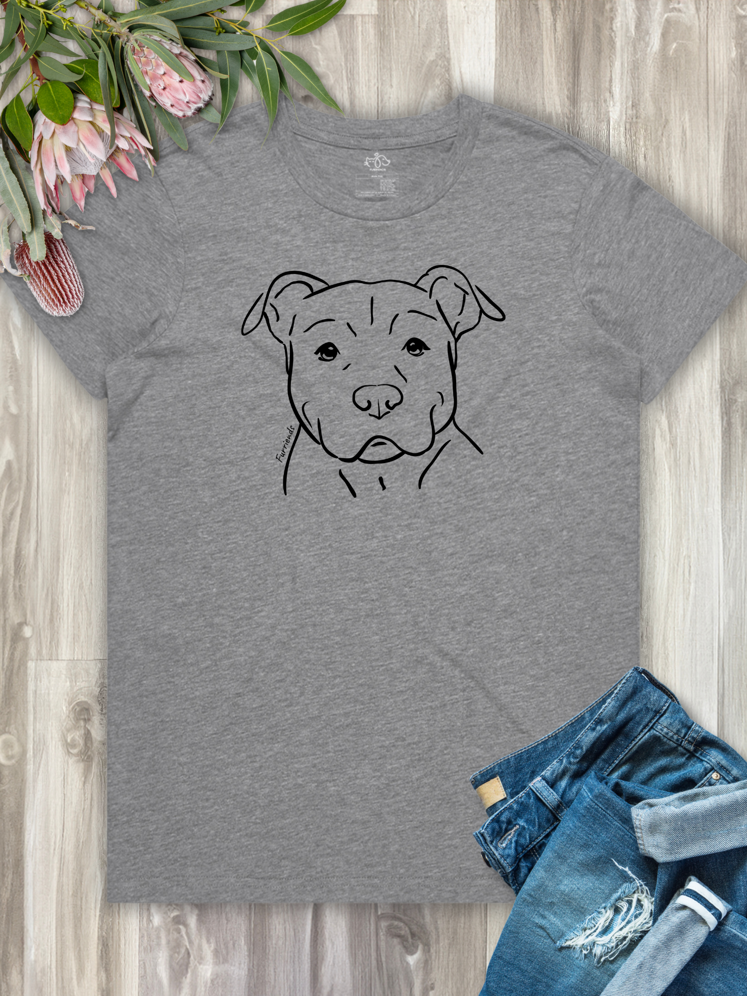 American Staffordshire Terrier Regular Fit T-shirt