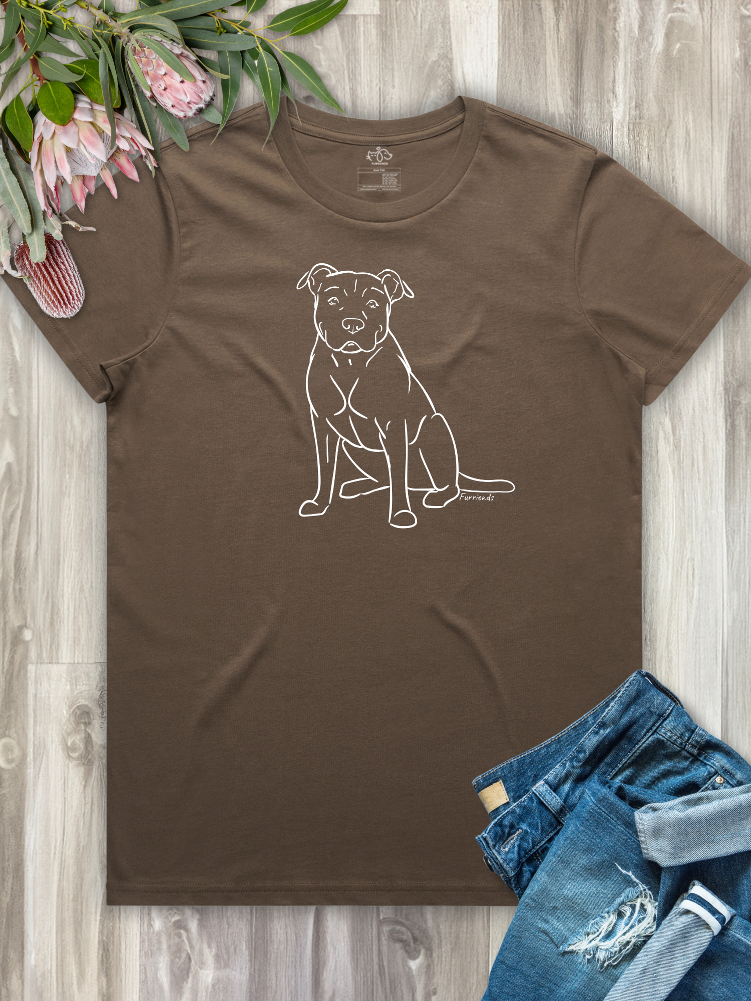 American Staffordshire Terrier Regular Fit T-shirt