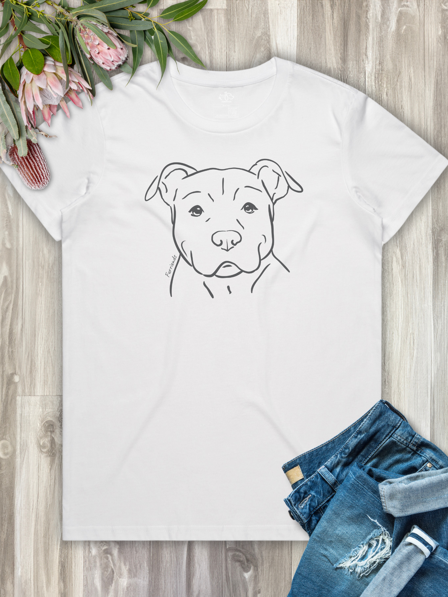 American Staffordshire Terrier Regular Fit T-shirt