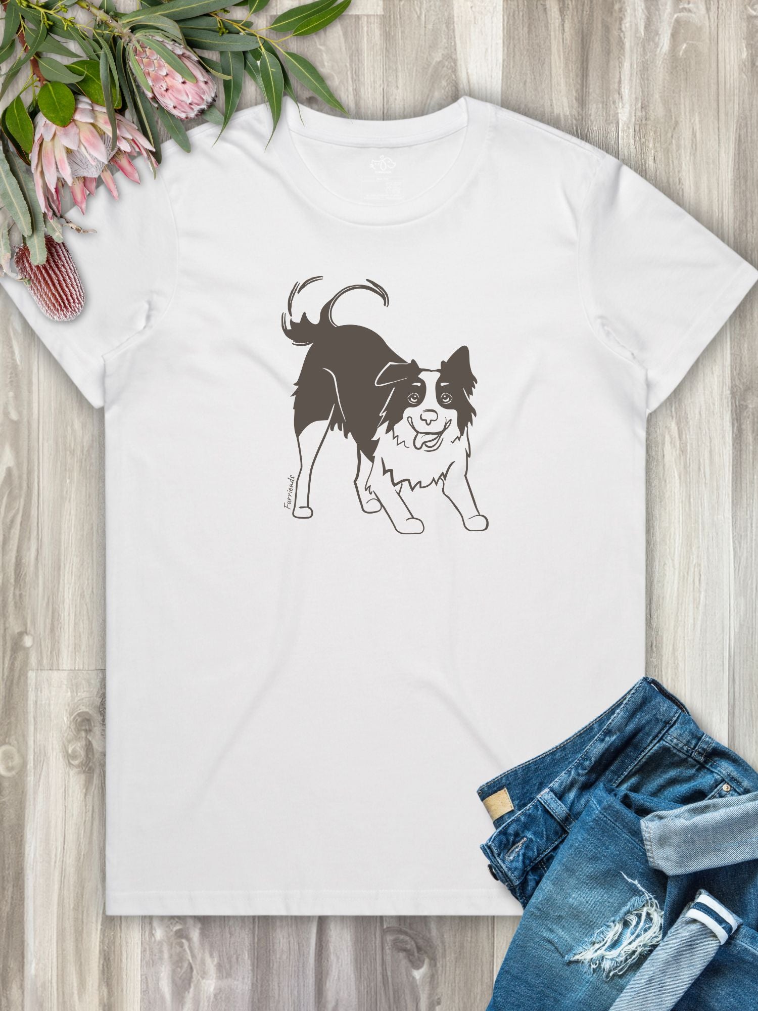 Border Collie Regular Fit T-shirt