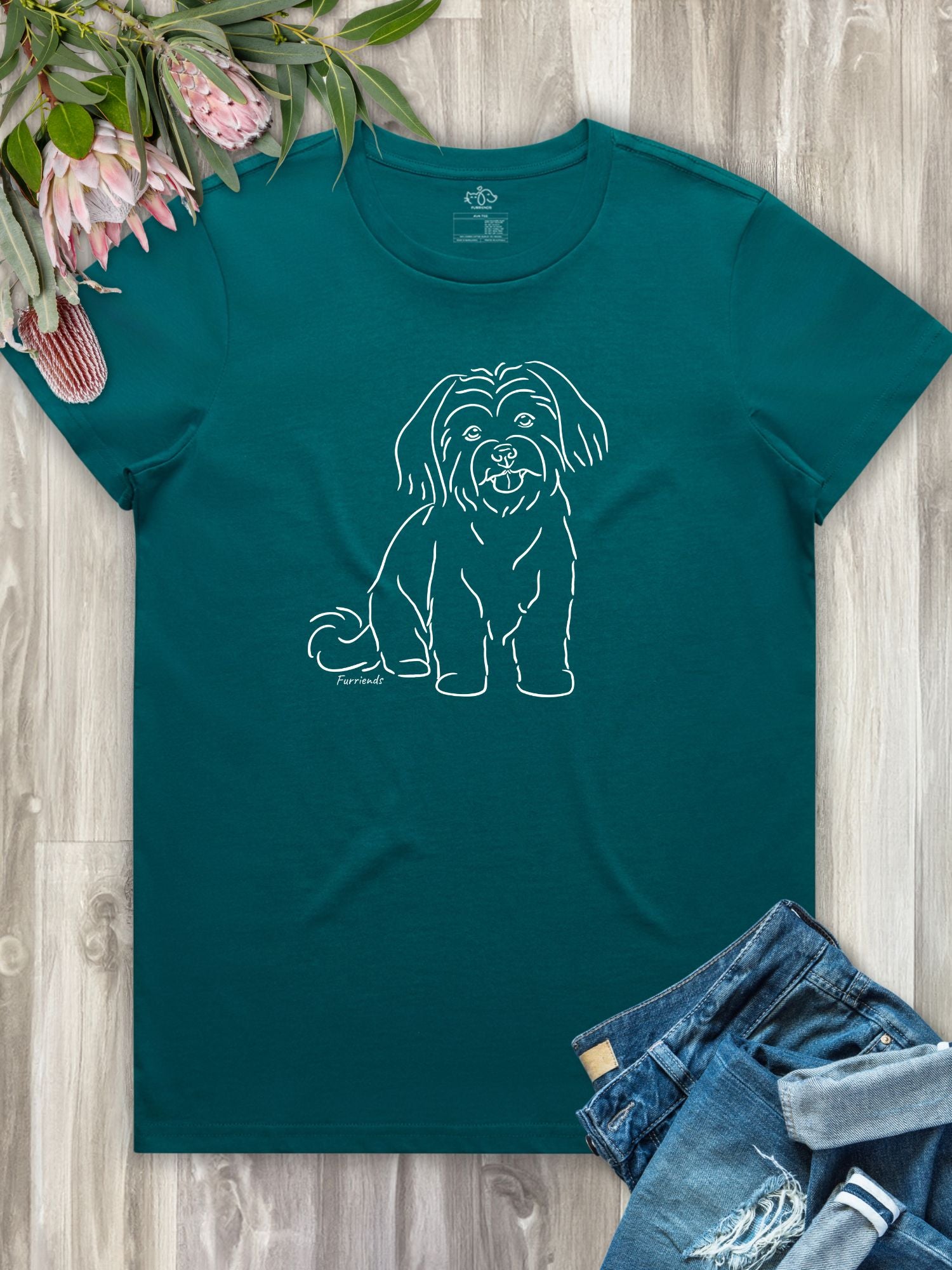 Maltese Terrier Regular Fit T-shirt