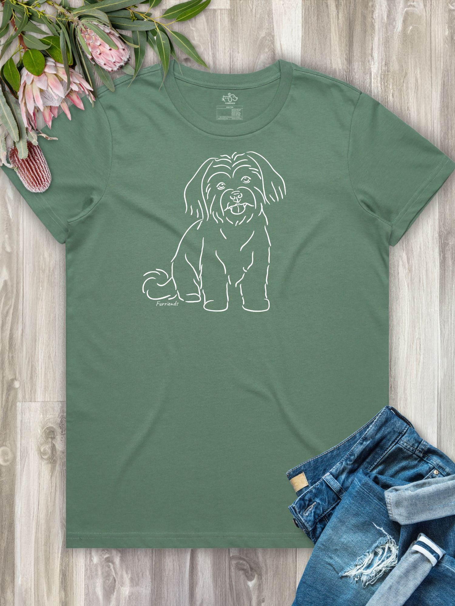 Maltese Terrier Regular Fit T-shirt