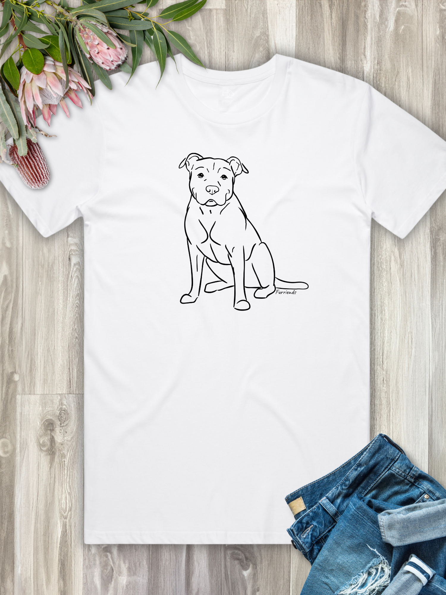 American Staffordshire Terrier Regular Fit T-shirt