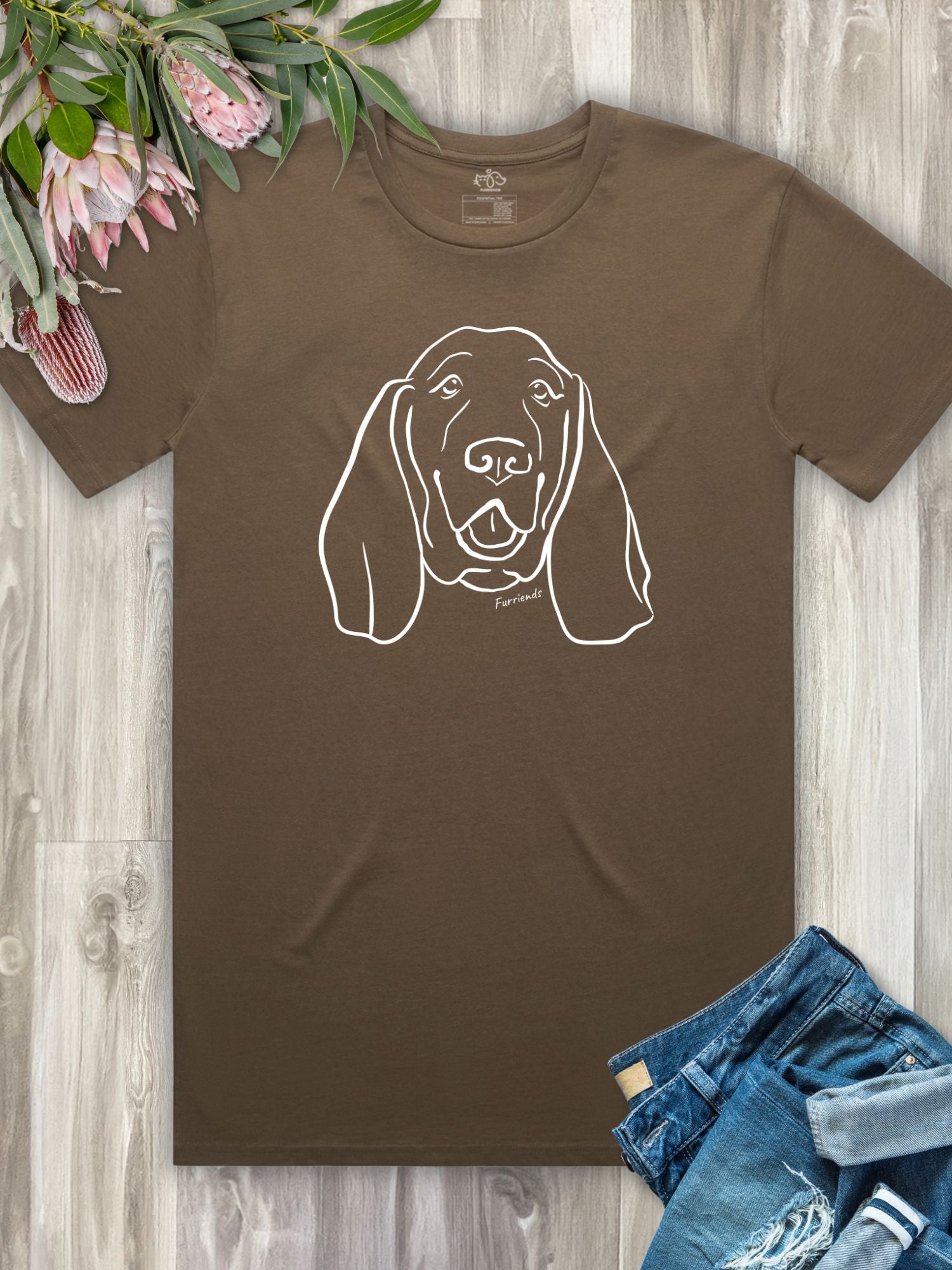 Basset Hound Regular Fit T-shirt